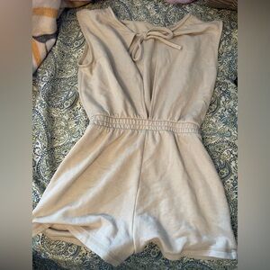 open back romper!